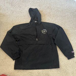 Champion University of Colorado Boulder Anorak Rain Jacket Black Size X-Small